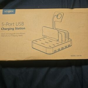 Vogek 5-Port USB Charging Station